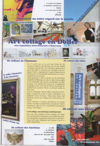 Lire la suite à propos de l’article Exhibition « Art’collages en Doller », Masevaux